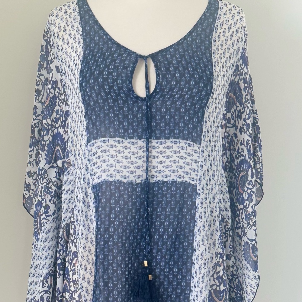 Tory Burch One Piece Swimsuit Size Medium And Cover Up - Picture 6 of 14